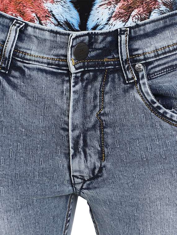 mens slim fit distressed jeans - 19959299 -  Standard Image - 2
