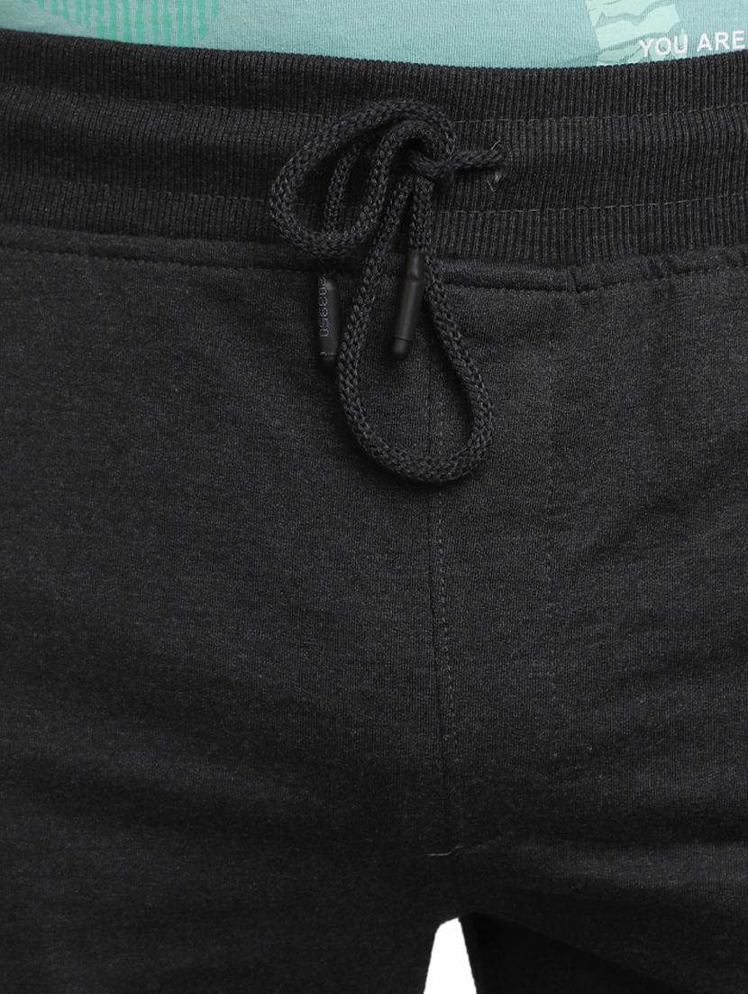 solid cotton full length track pant - 19961701 - Standard Image - 2