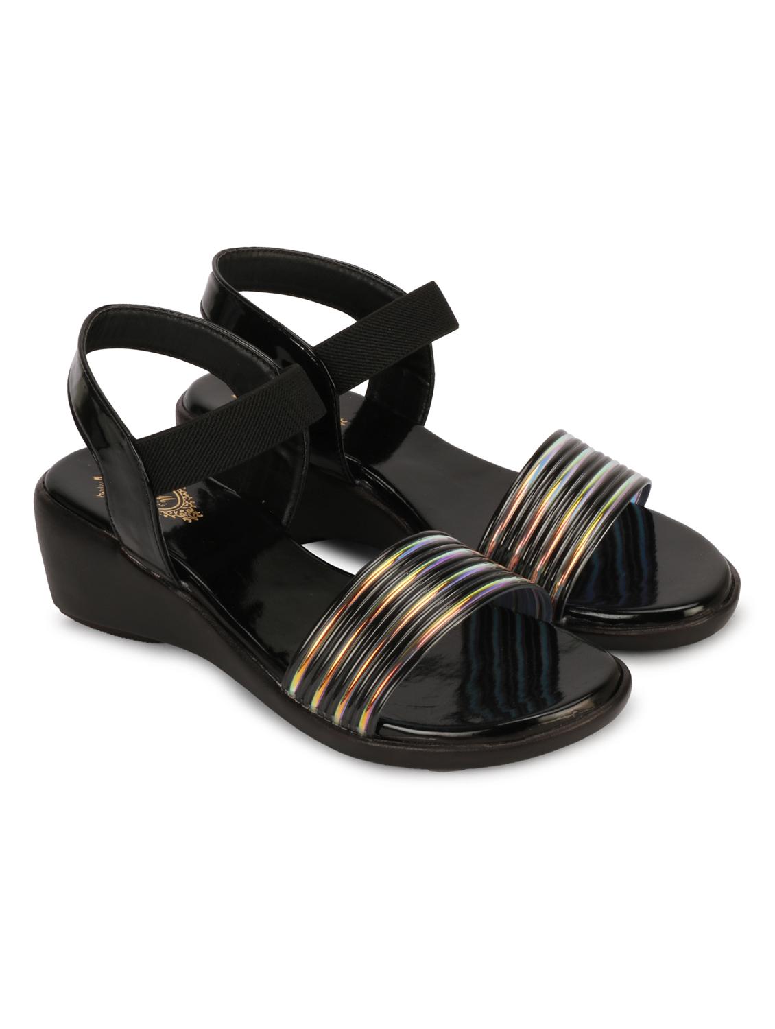 black ankle strap wedge - 19962236 - Zoom Image - 0