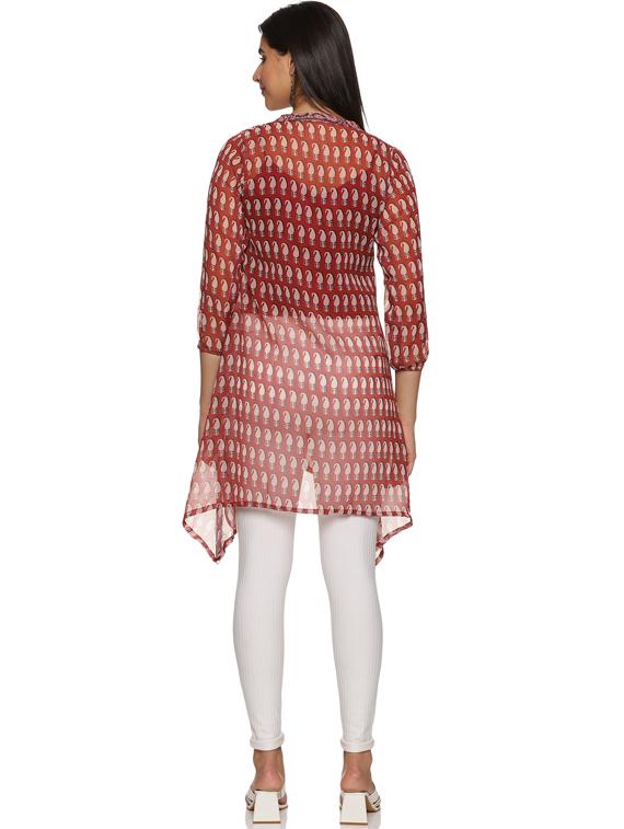 women's asymmetric kurta - 19962239 - Standard Image - 2