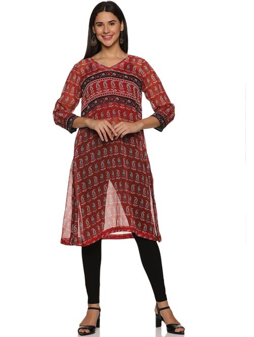 women's a-line kurta - 19962243 -  Standard Image - 0