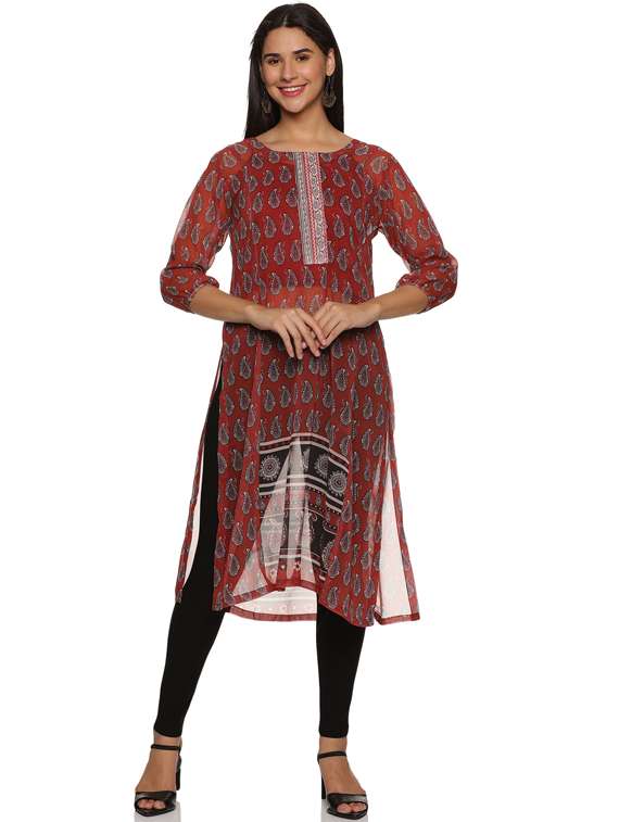 women's straight kurta
