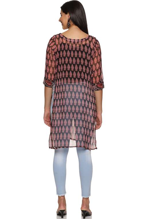 Women's Straight Kurta - 19962258 -  Standard Image - 2