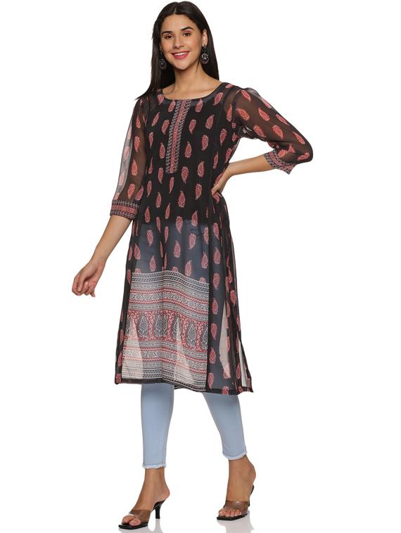 women's straight kurta - 19962259 - Zoom Image - 0