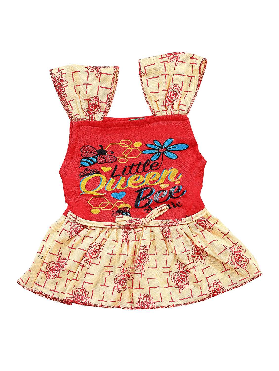 red printed square neck short sets - 19962406 -  Standard Image - 2