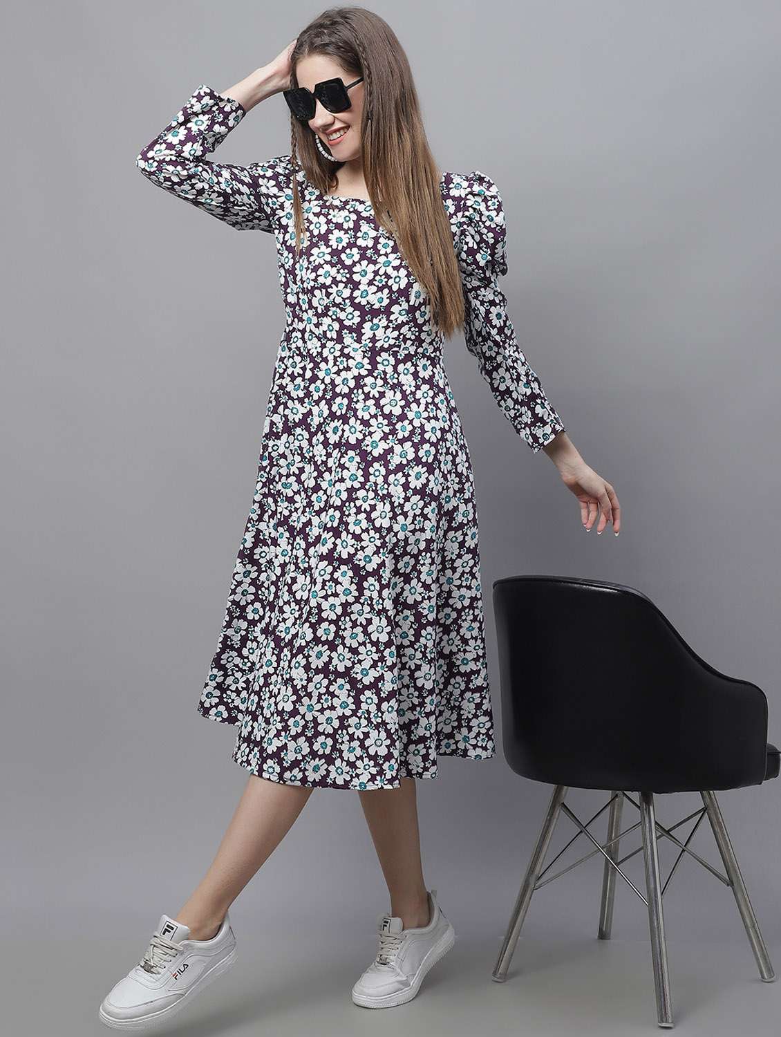 women's  floral dress - 19963164 -  Zoom Image - 0