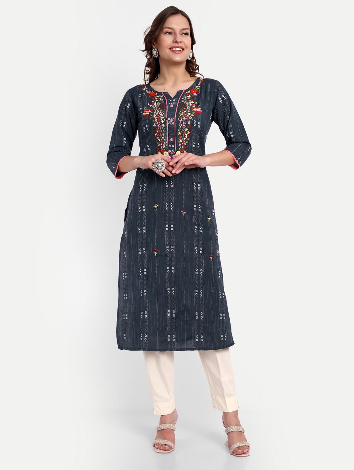 women's straight kurta - 19963169 - Zoom Image - 0
