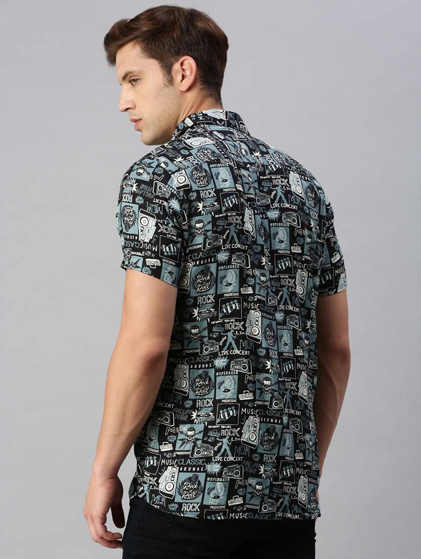 mens graphic casual shirt - 19963547 -  Standard Image - 2