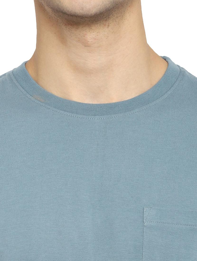 round neck solid regular t-shirt - 19963890 - Standard Image - 2