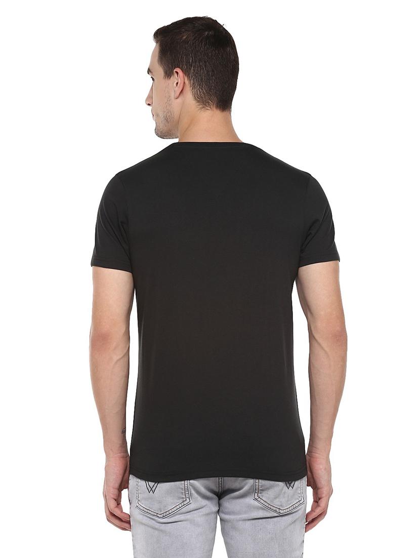 round neck printed regular t-shirt - 19964005 - Standard Image - 2