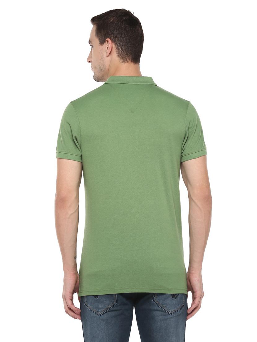 men color block cotton polo t-shirt - 19964006 - Standard Image - 2