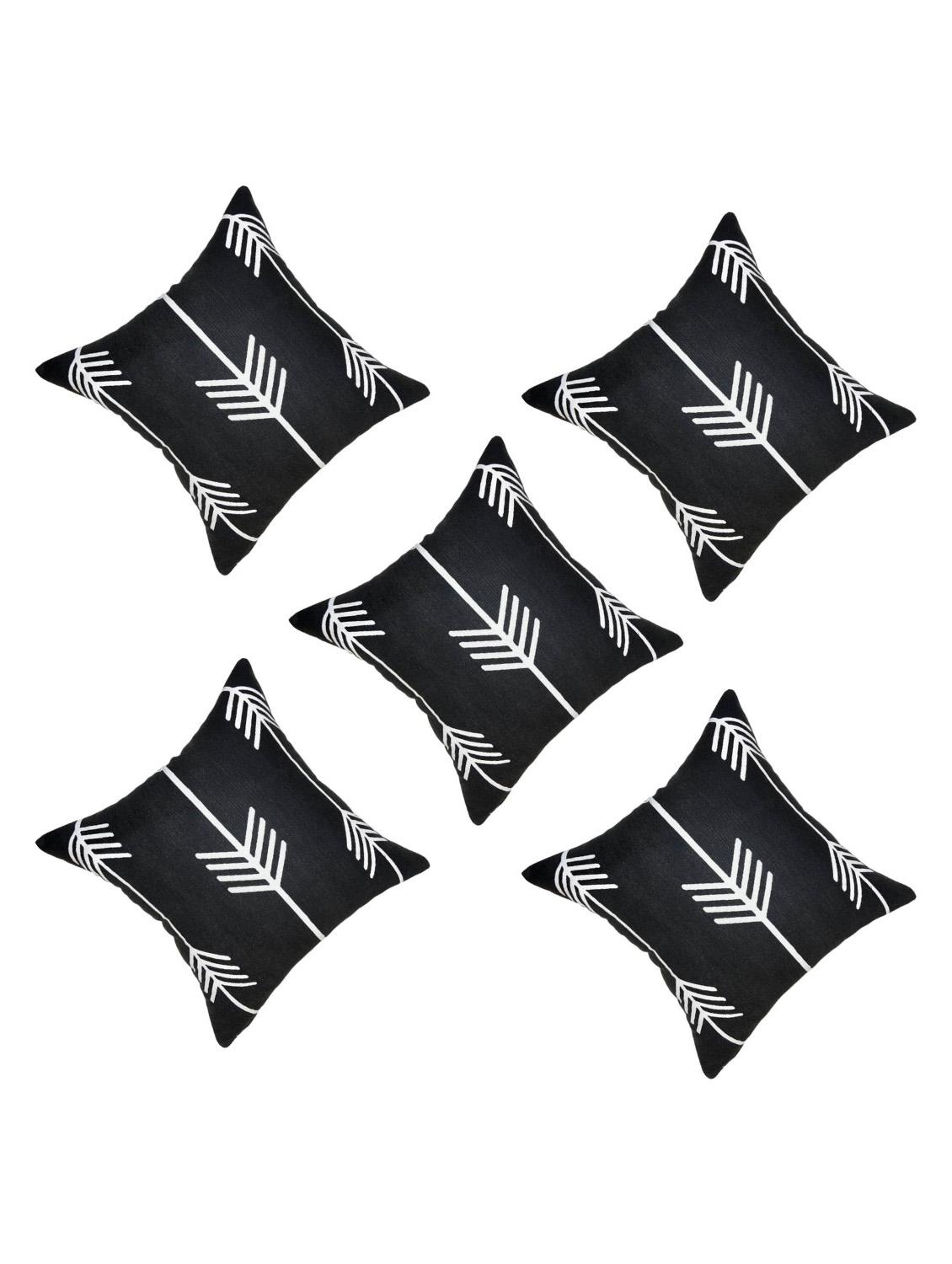 set of 5 printed cushions cover - 19964076 - Zoom Image - 0