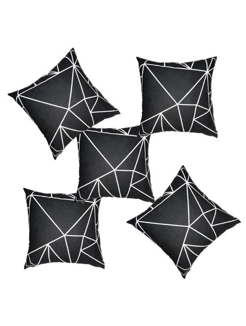set of 5 printed cushions cover - 19964081 - Standard Image - 0