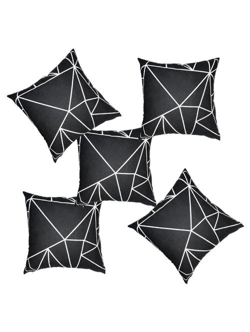 set of 5 printed cushions cover - 19964082 -  Standard Image - 0