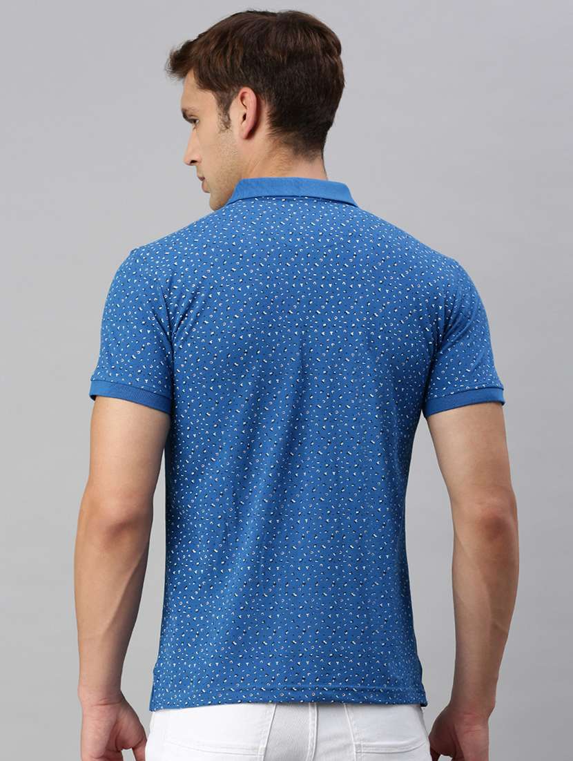 polo neck printed polo t-shirt - 19967884 -  Standard Image - 2