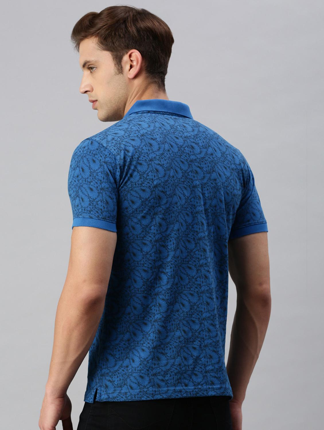 polo neck printed polo t-shirt - 19967889 - Standard Image - 2