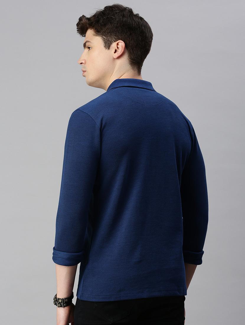 polo neck solid polo t-shirt - 19967895 - Standard Image - 2