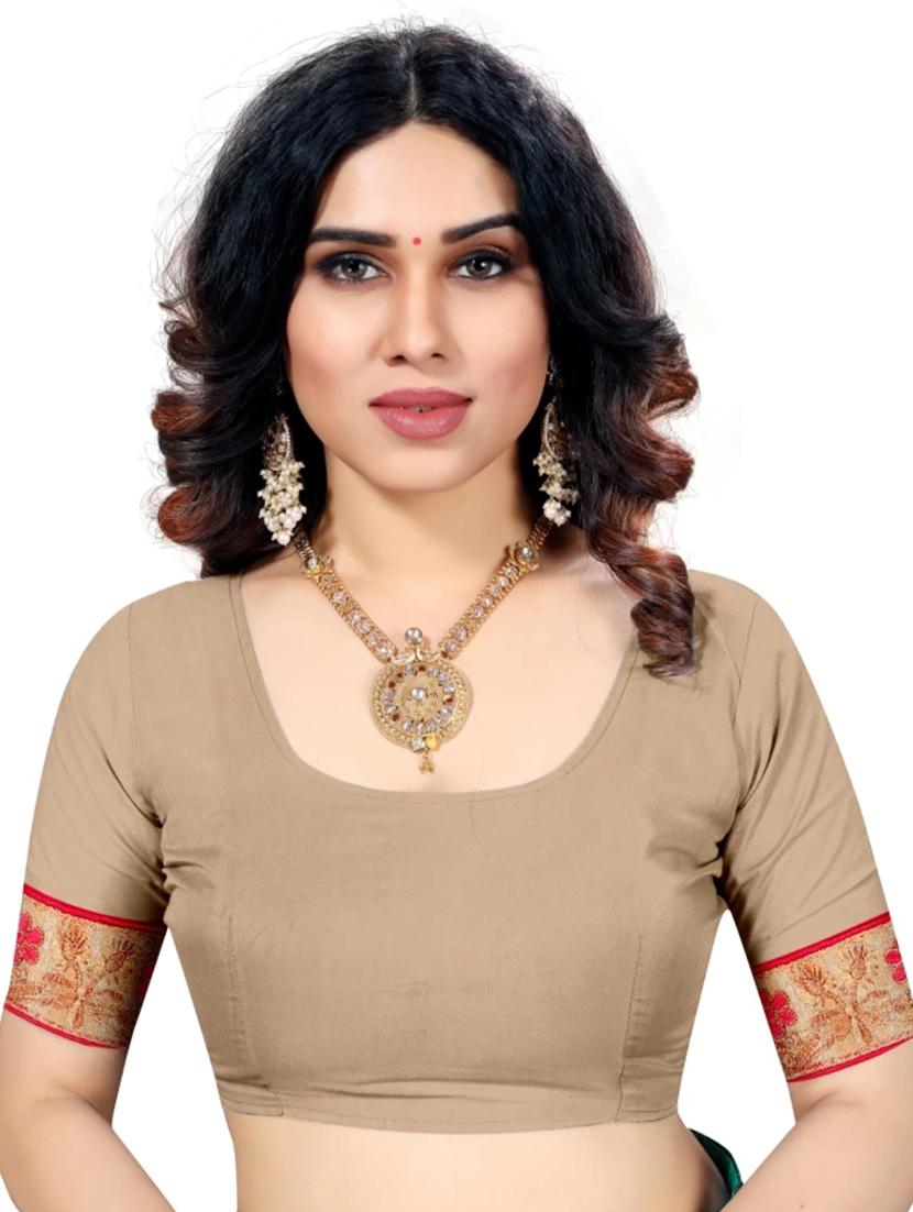 printed half and half saree with blouse - 19968043 - Standard Image - 2