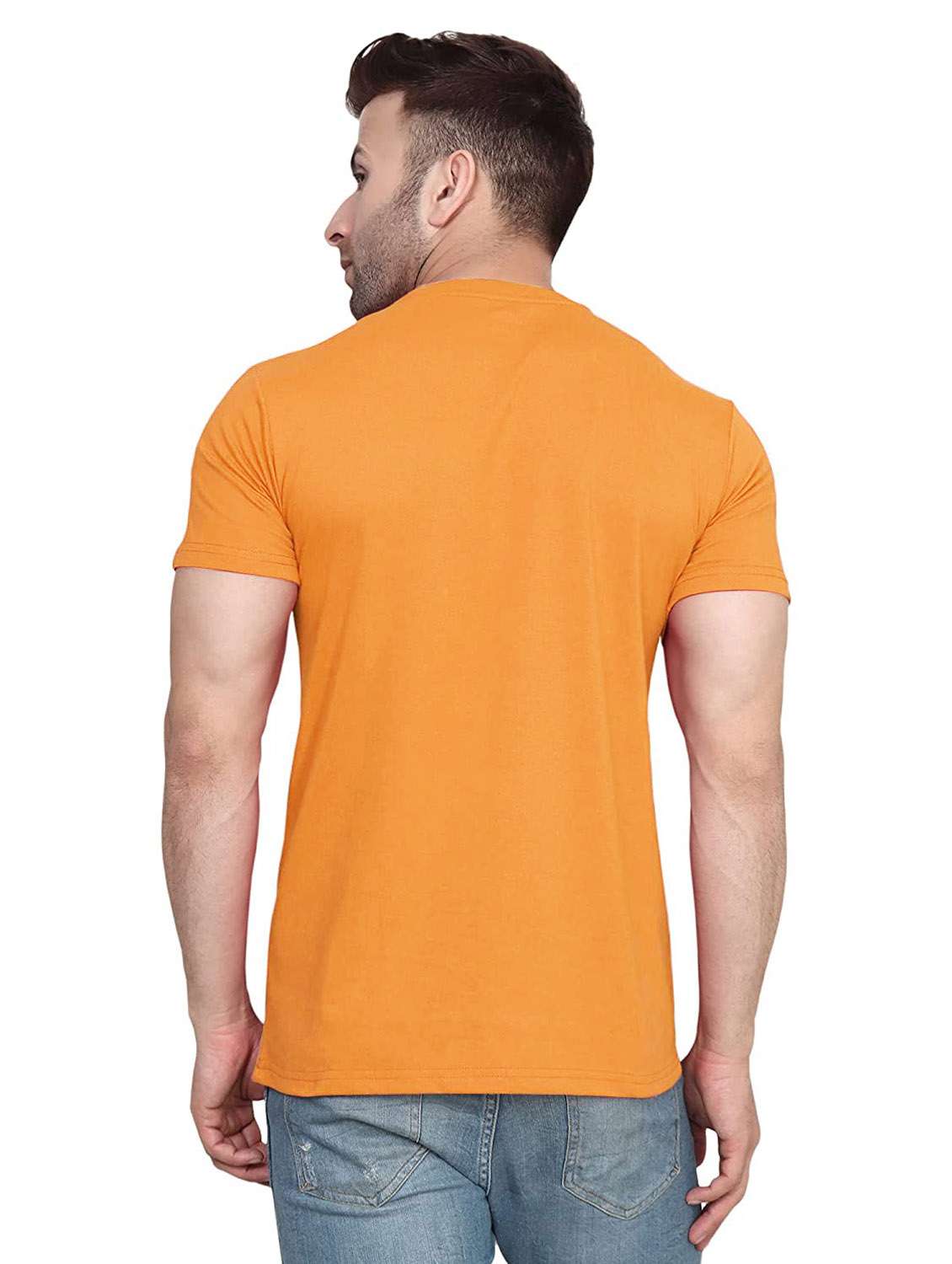 round neck printed regular t-shirt - 19970691 -  Standard Image - 2