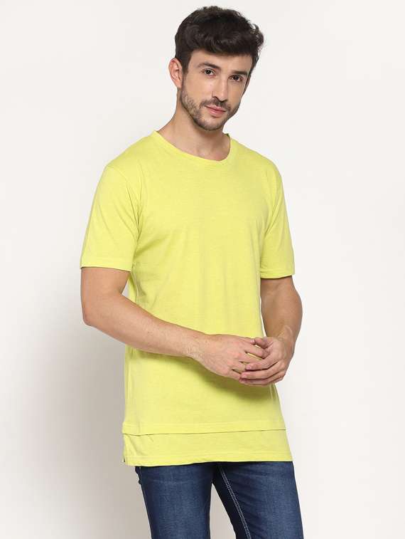 round neck solid regular t-shirt - 19976207 -  Standard Image - 2