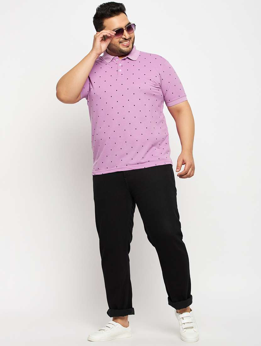 men polo neck printed t-shirt - 19977012 - Standard Image - 2