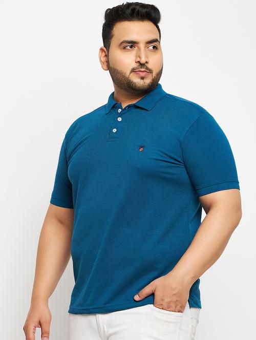 men's solid cotton polo t-shirt - 19977028 - Standard Image - 0