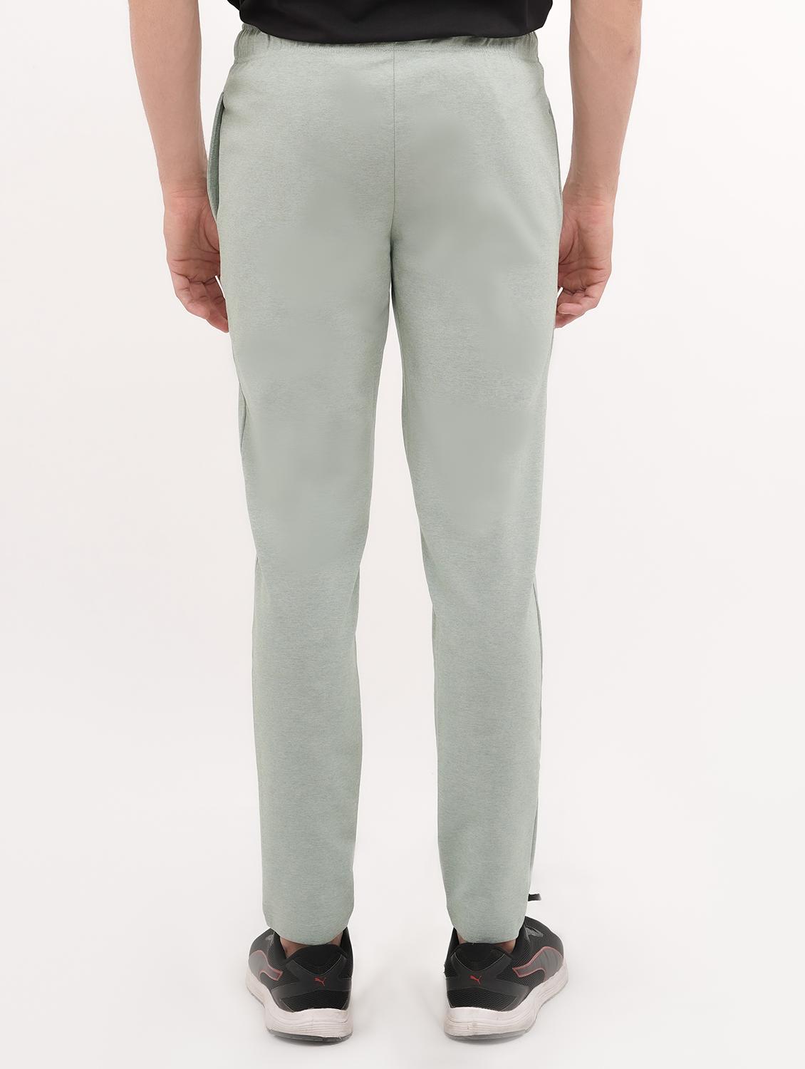 grey solid full length track pant - 19977161 - Standard Image - 2
