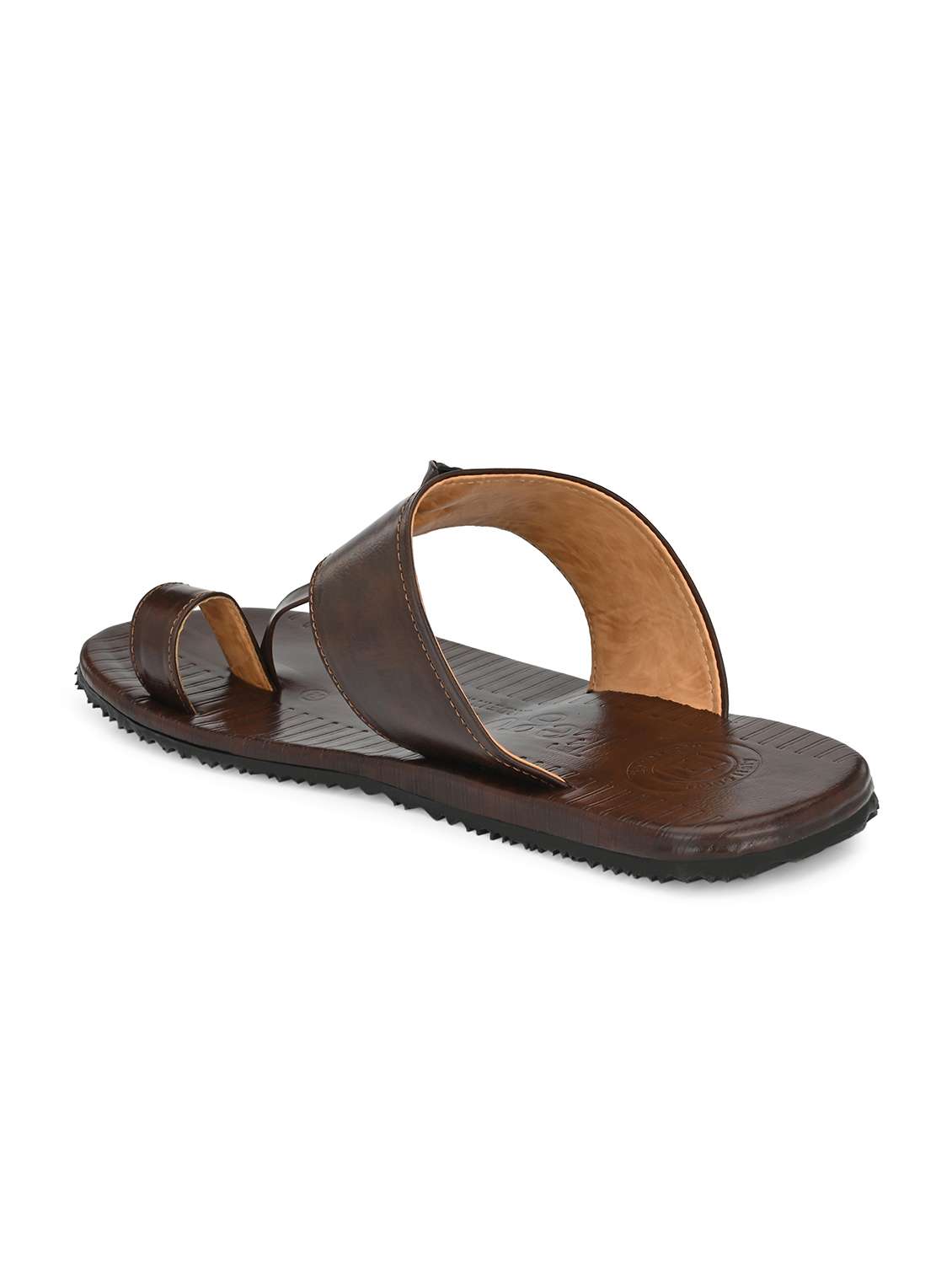 brown synthetic & mesh slip on slippers - 19977175 - Standard Image - 2