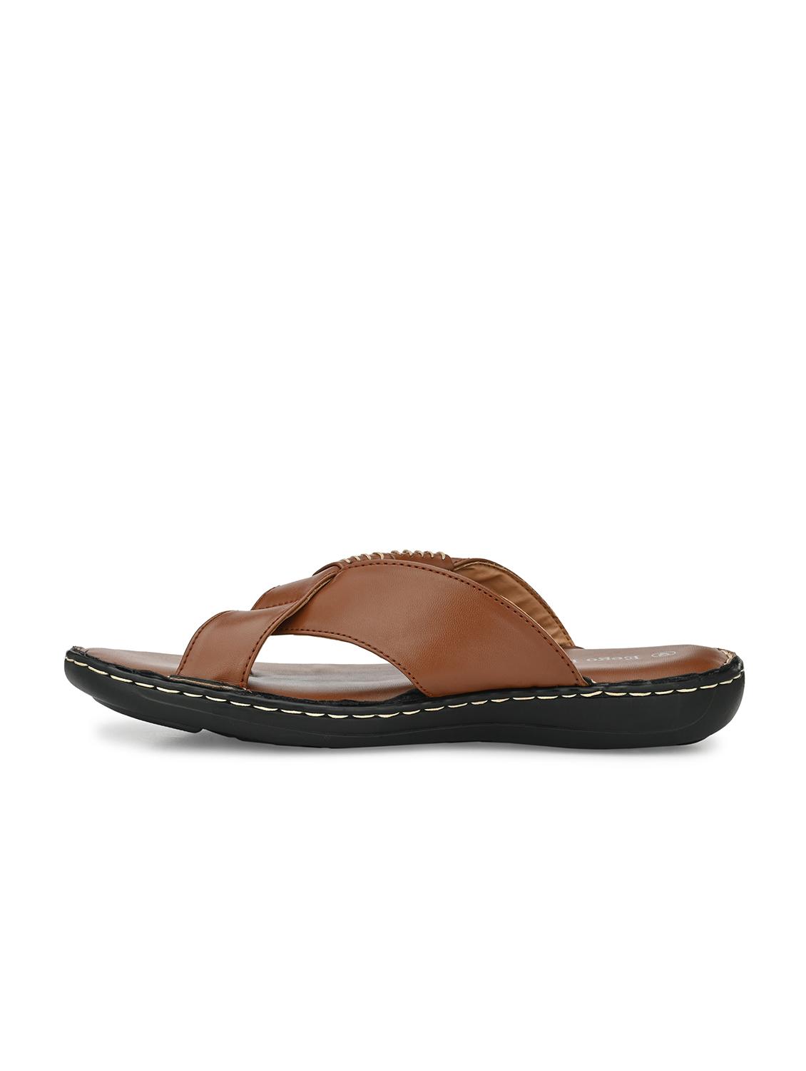 tan synthetic & mesh slip on slippers - 19977211 - Standard Image - 2