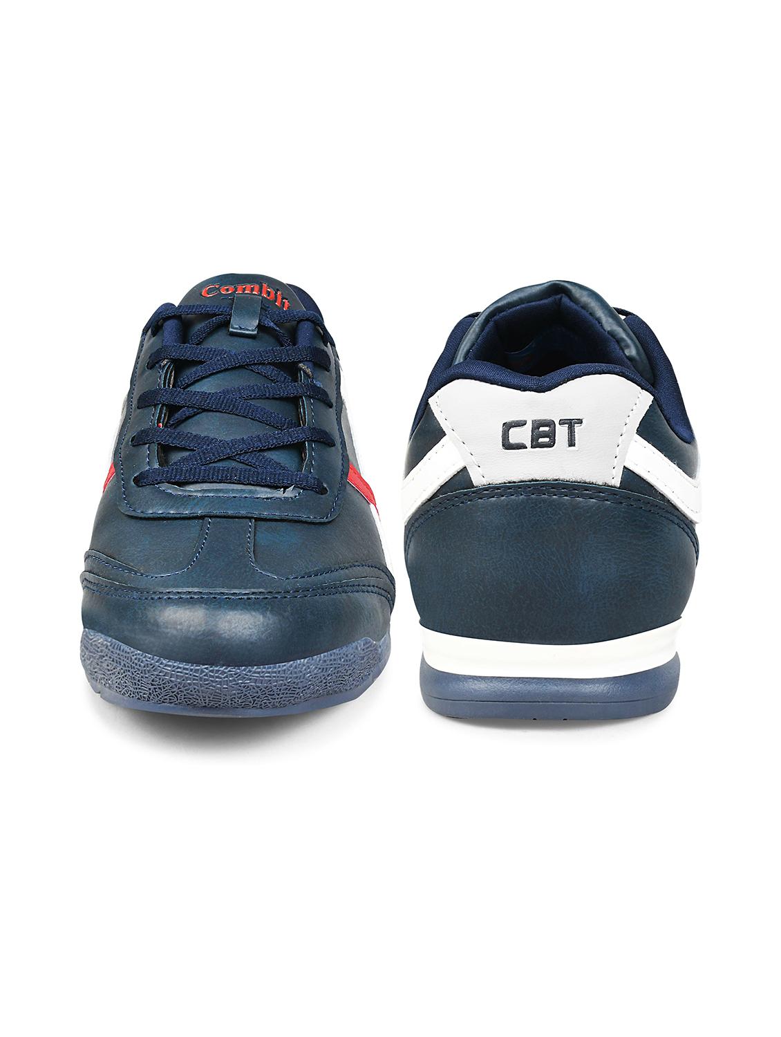 navy color block sport shoe - 19977253 - Standard Image - 2