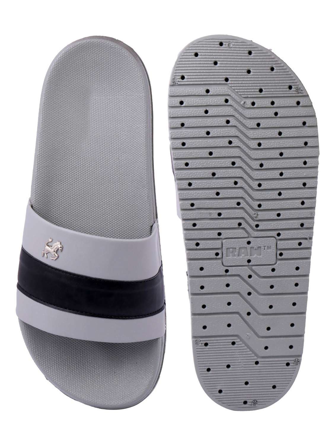 multi colored resin slip on flip flops - 19977821 -  Standard Image - 2