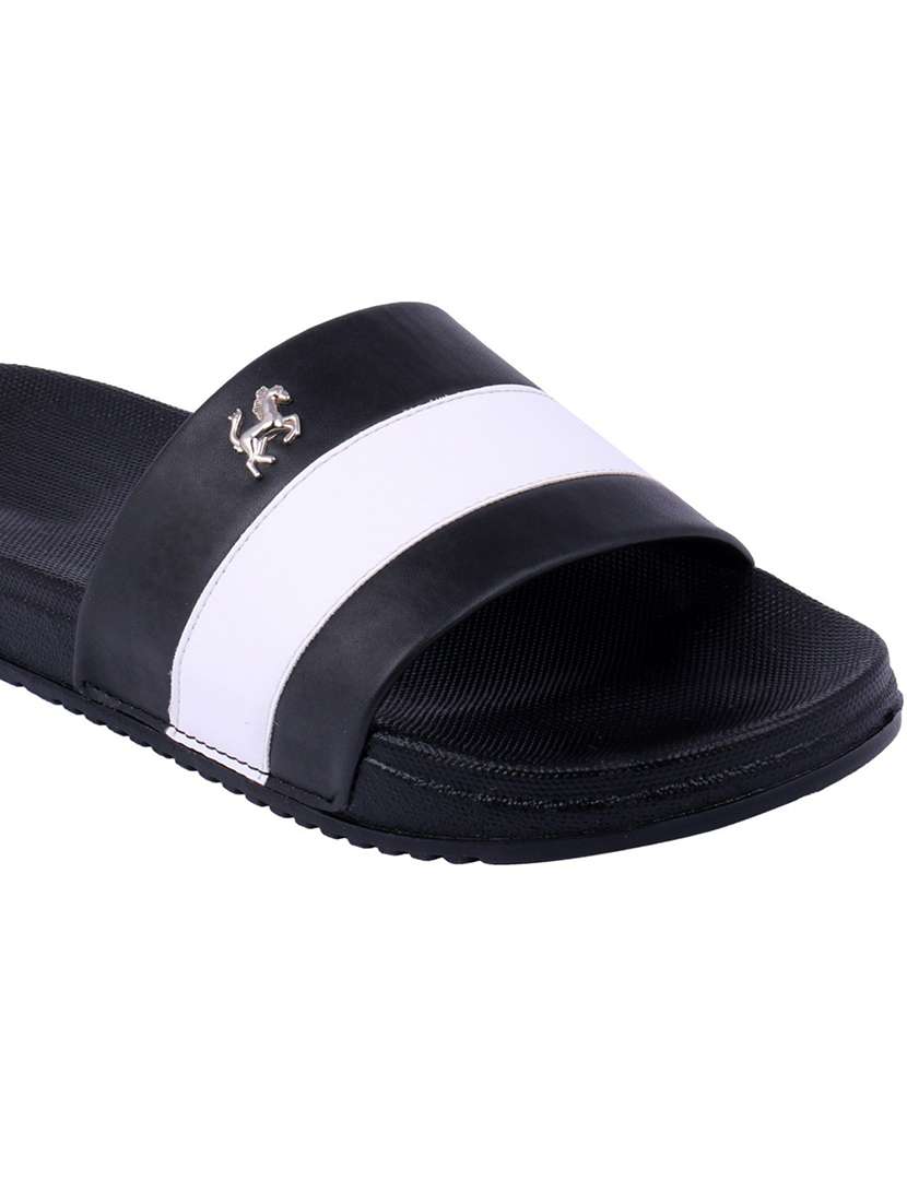 men's printed slip on flip flop - 19977855 -  Standard Image - 2