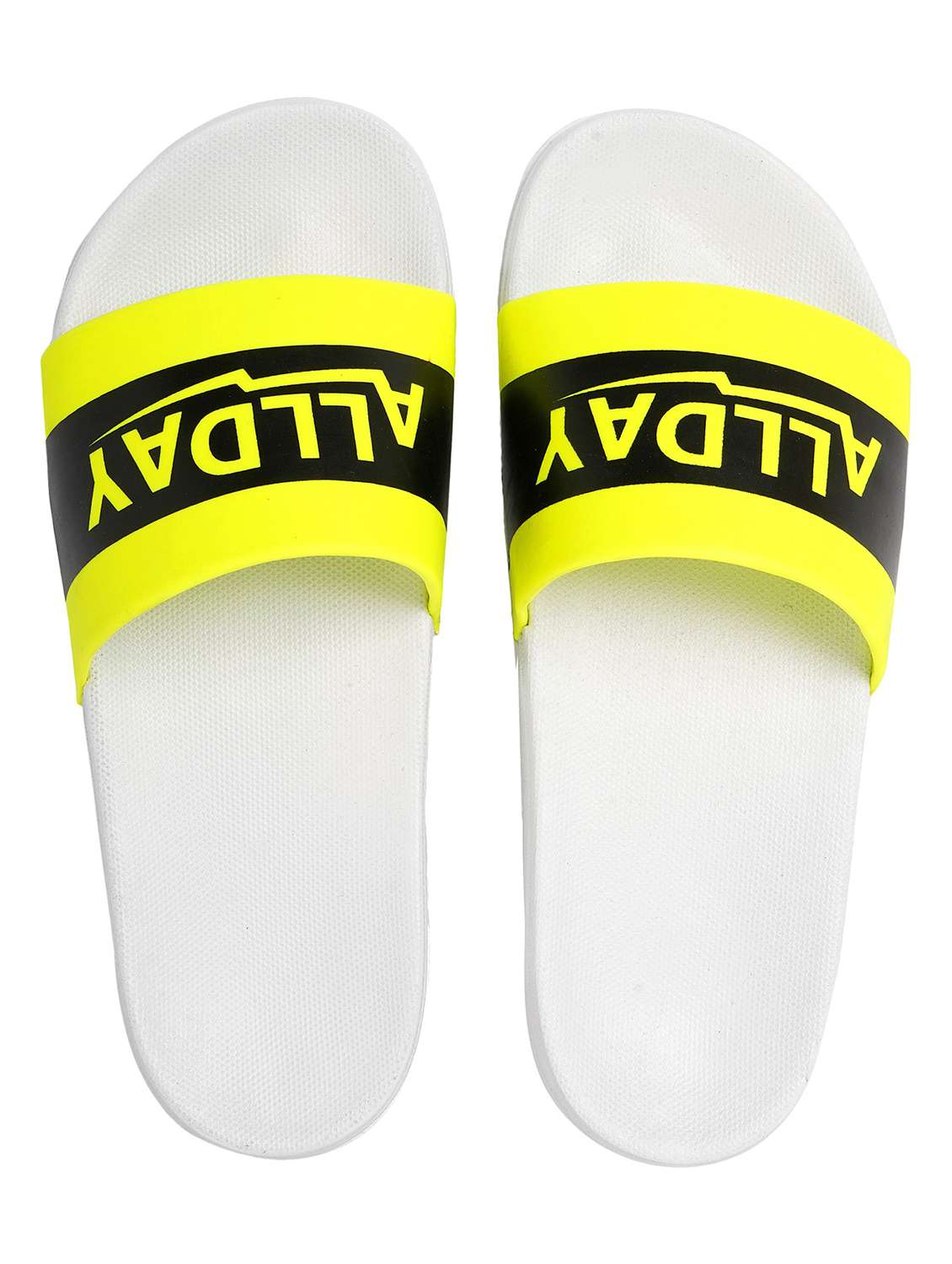 yellow resin slip on flip flops - 19977875 - Standard Image - 2