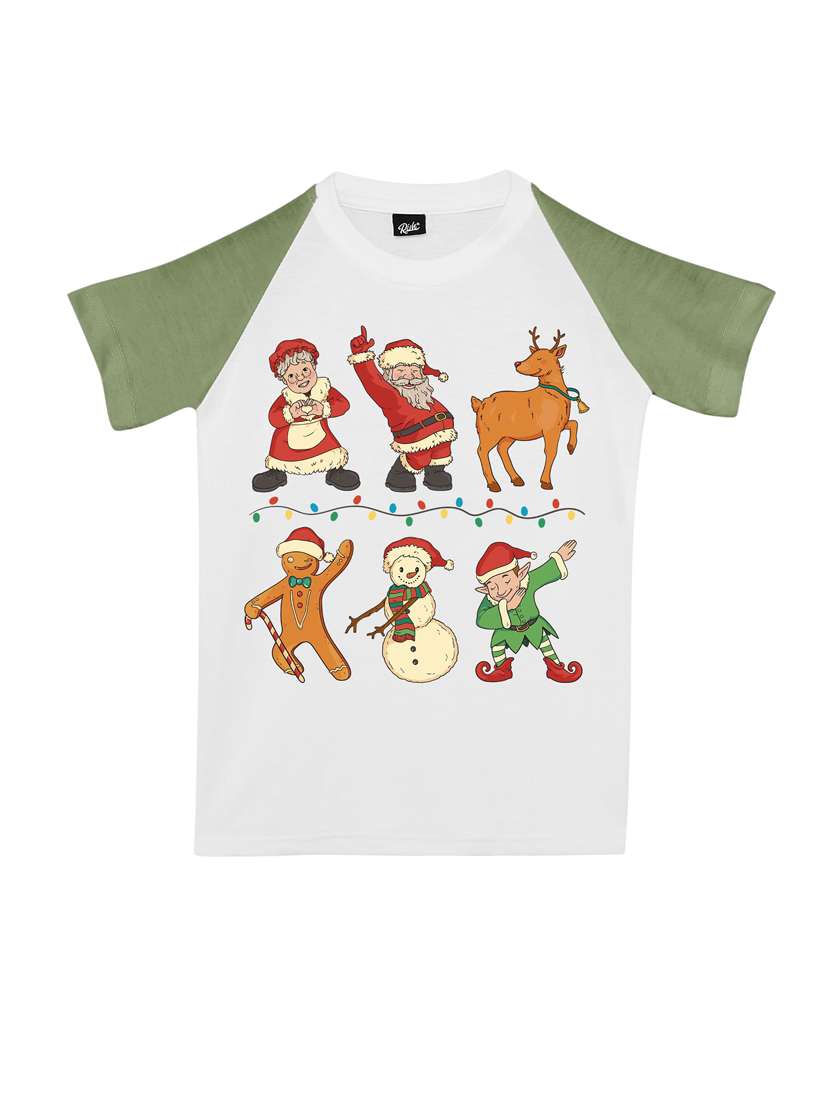 boys round neck printed t-shirt