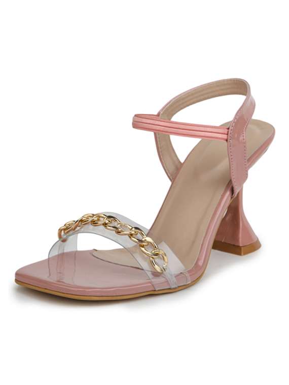 solid back strap spool heel - 19982767 -  Standard Image - 2