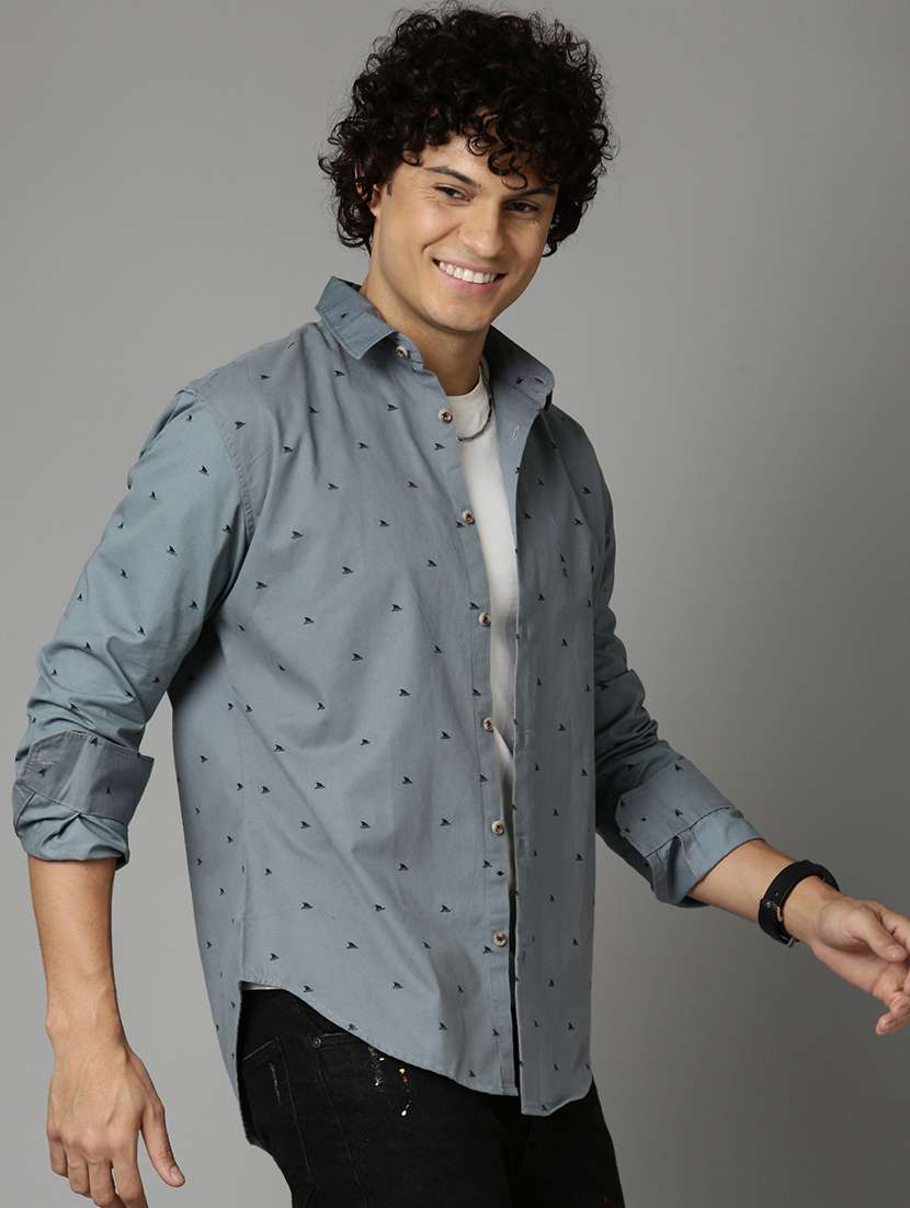 mens quirky casual shirt - 19983079 - Standard Image - 2