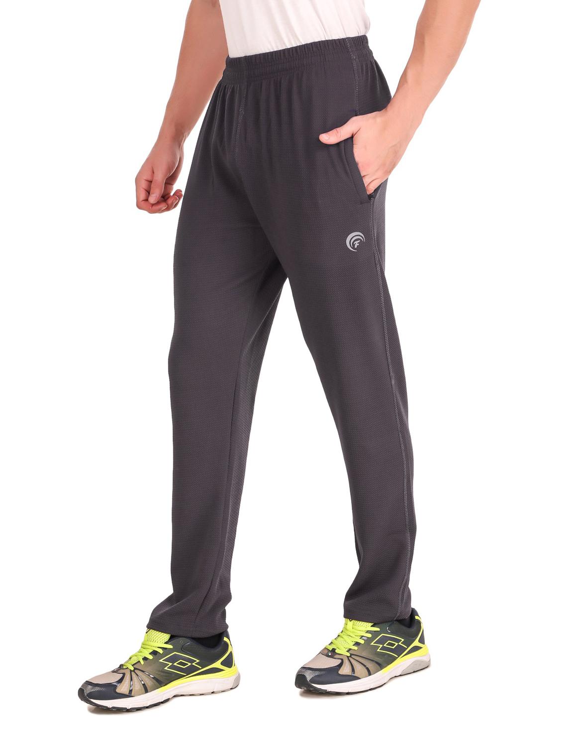 mid rise solid full length track pant - 19984569 - Standard Image - 2
