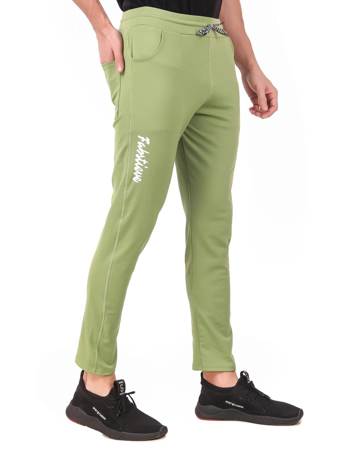 mid rise solid full length track pant - 19984572 - Standard Image - 2