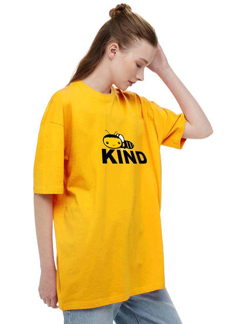 yellow cotton regular tshirt - 19985139 - Standard Image - 2