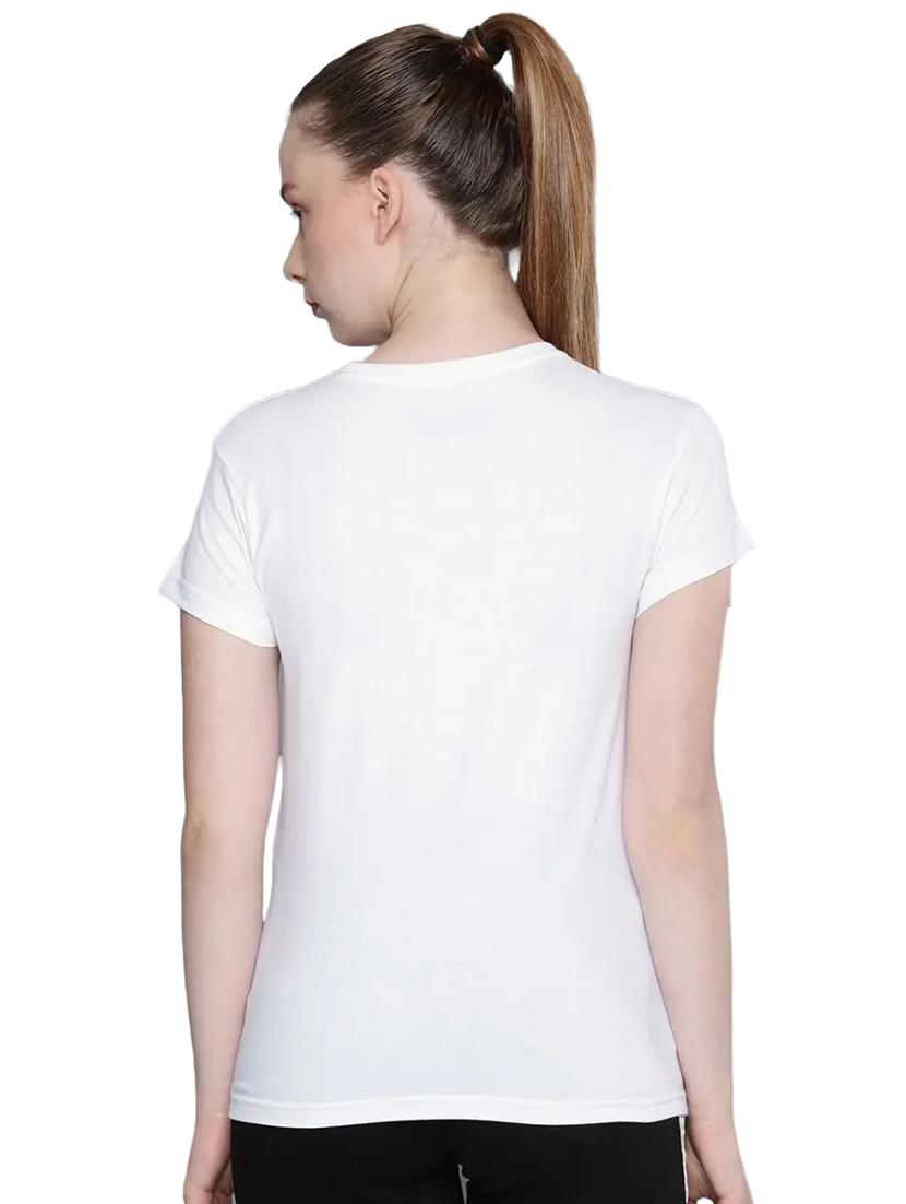 white cotton regular tshirt - 19985225 - Standard Image - 2