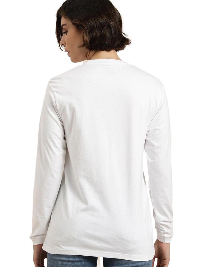 white cotton regular tshirt - 19985228 - Standard Image - 2