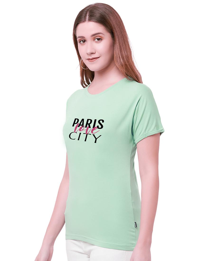 green cotton regular tshirt - 19985268 - Standard Image - 2