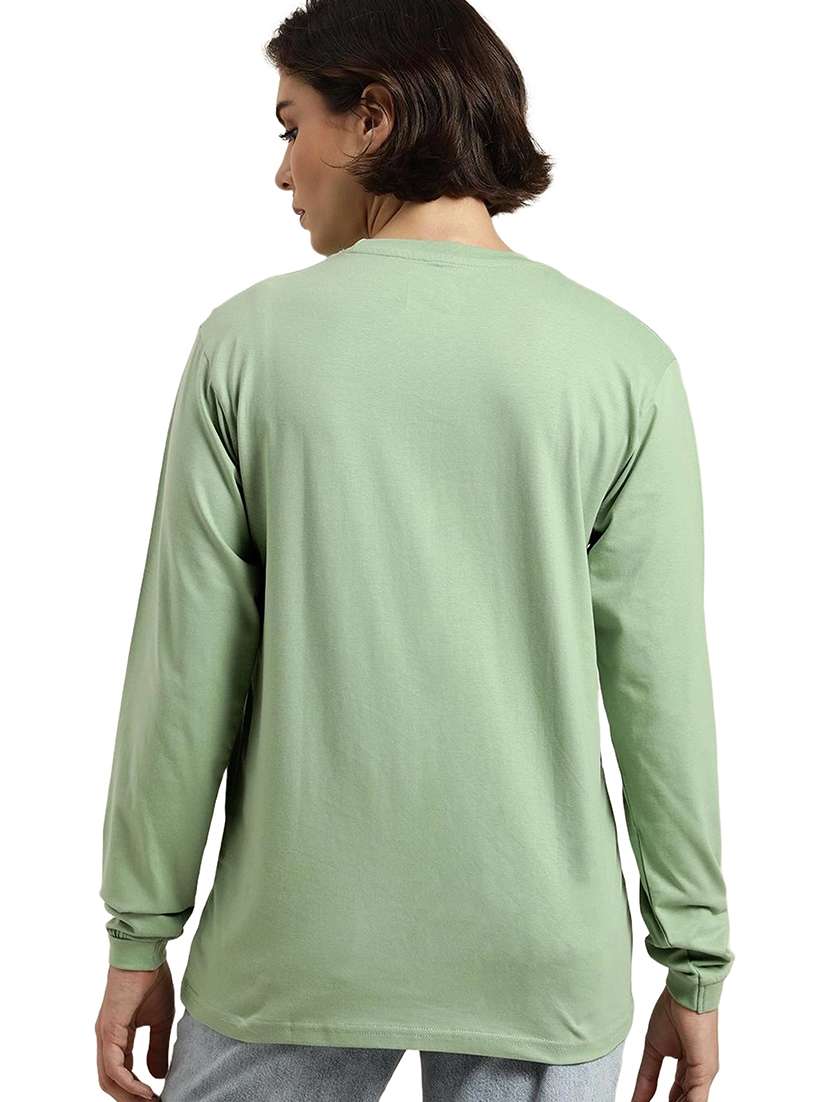 green cotton regular tshirt - 19985387 - Standard Image - 2