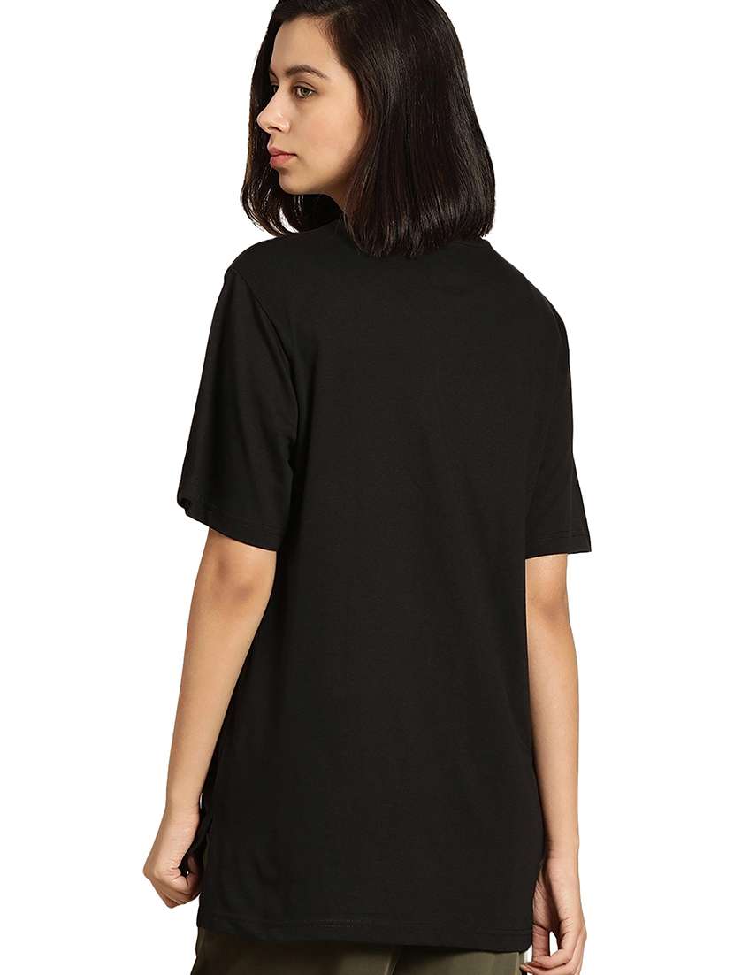 black cotton regular tshirt - 19985440 -  Standard Image - 2