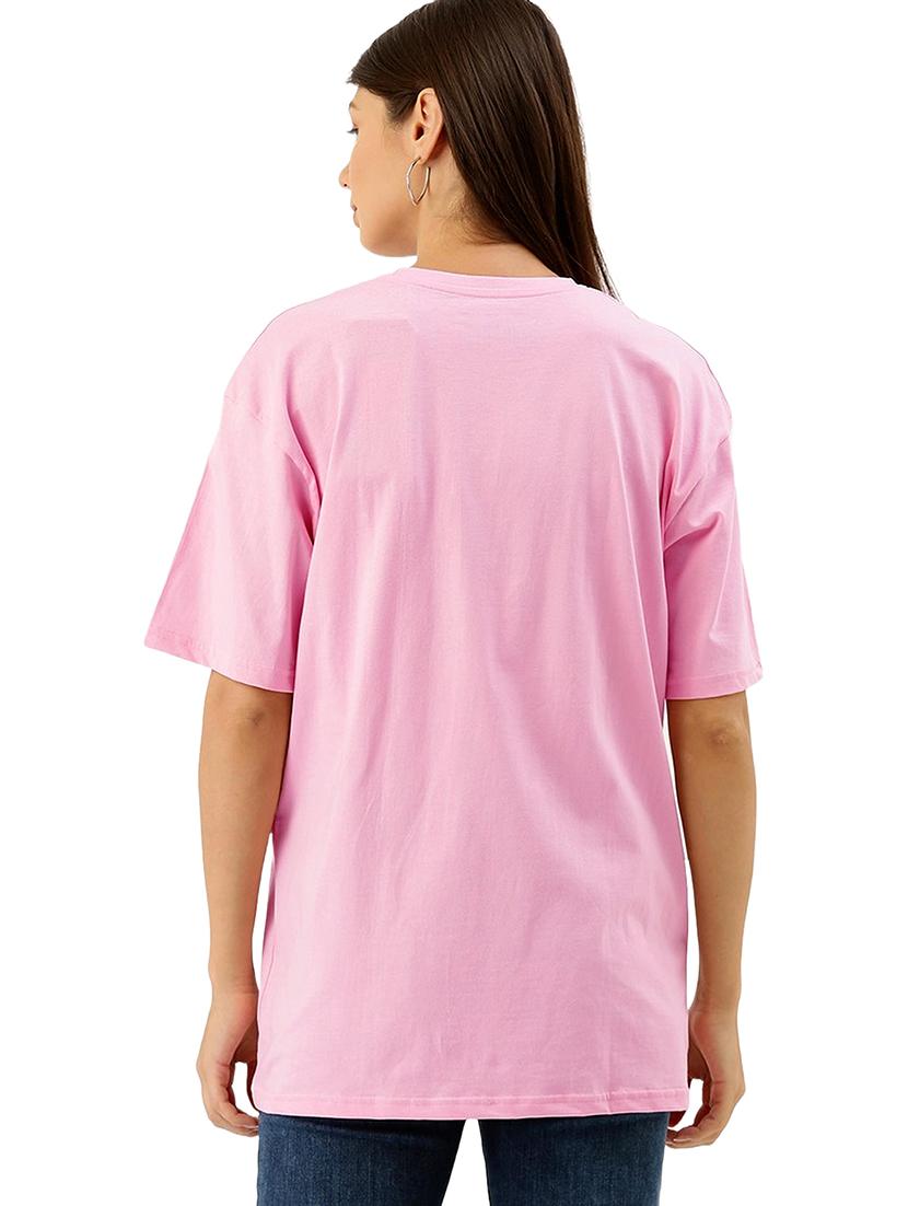 pink cotton regular tshirt - 19985447 - Standard Image - 2