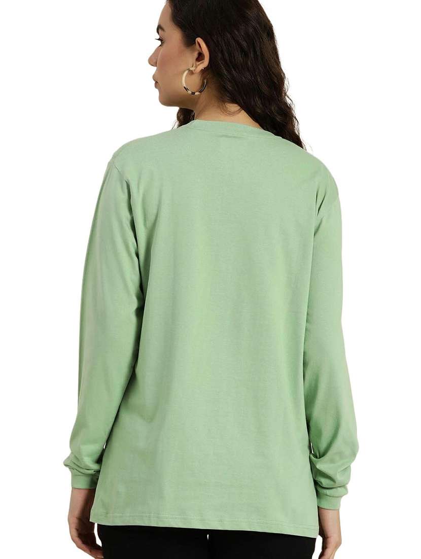 green cotton regular tshirt - 19985450 -  Standard Image - 2