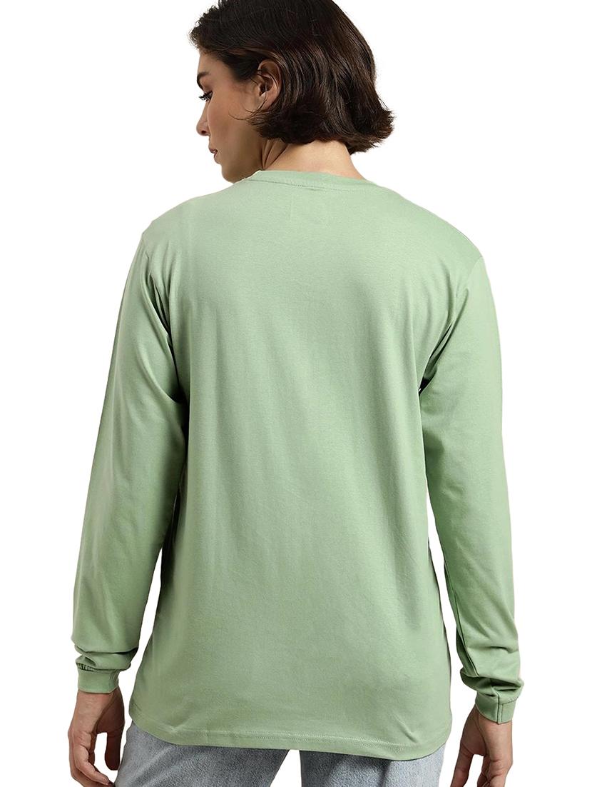 green cotton regular tshirt - 19985457 - Standard Image - 2