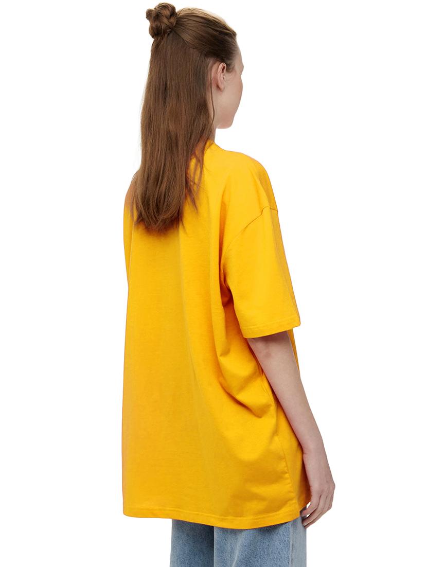 yellow cotton regular tshirt - 19985470 - Standard Image - 2