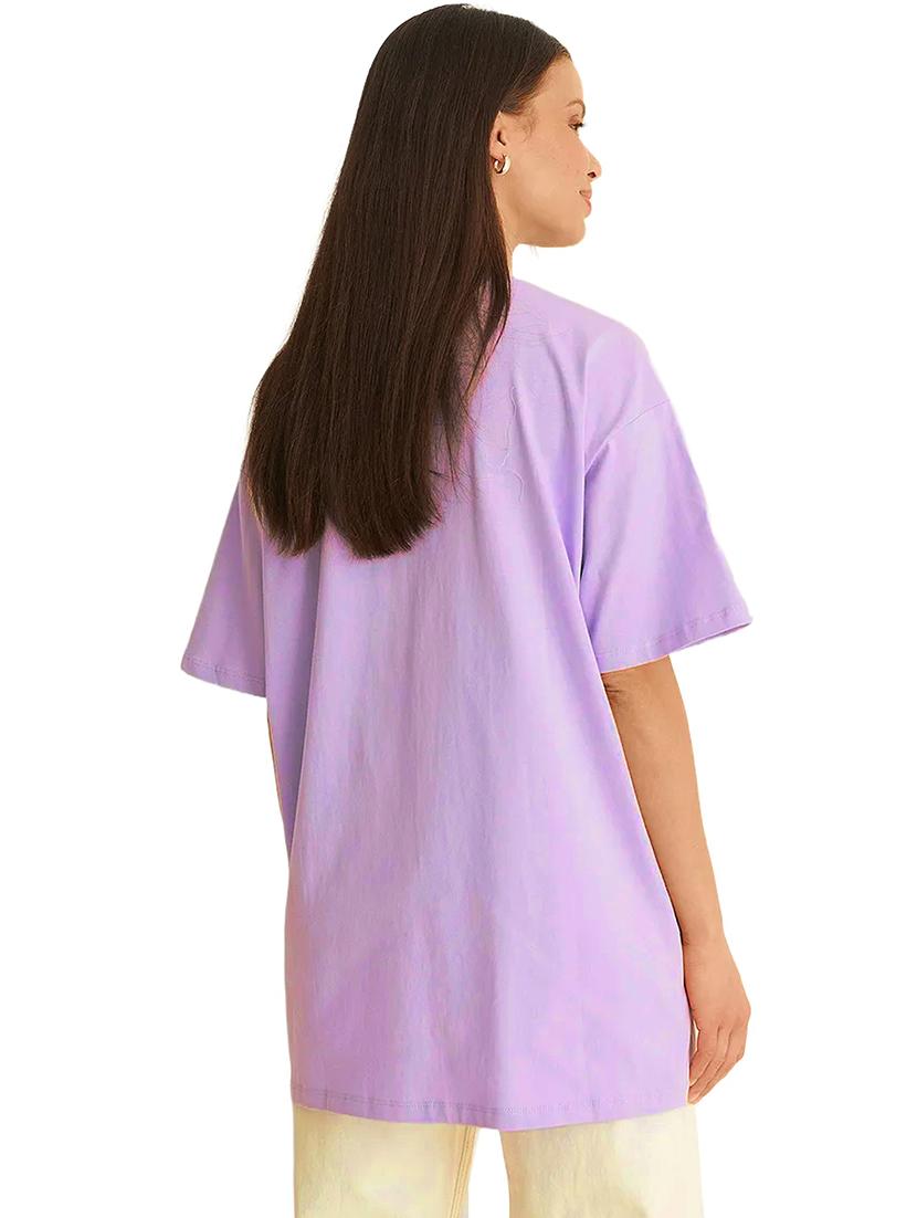 purple cotton regular tshirt - 19985497 - Standard Image - 2