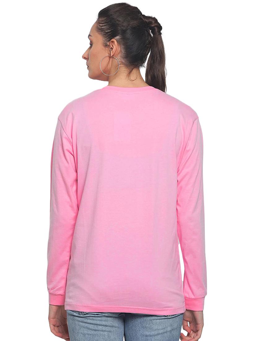 pink cotton regular tshirt - 19985514 - Standard Image - 2
